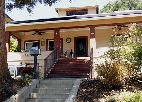 This Arts & Crafts home is located in Martinez, California.